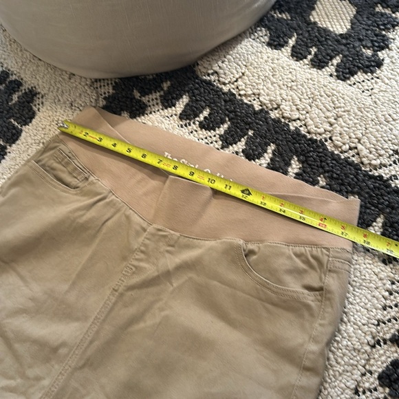 Modest Maternity Skirt from Inherit in Khaki - Picture 4 of 8